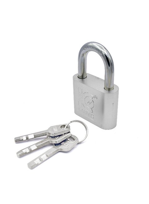 Heavy-Duty Security Padlock Long HA-1815, Weather-Resistant in Heavy Duty steel Lock 50 MM - Padlock  shackle with Keys for Sheds, Storage Unit, School, Gym Locker, Fence, Toolbox, Hasp Storage