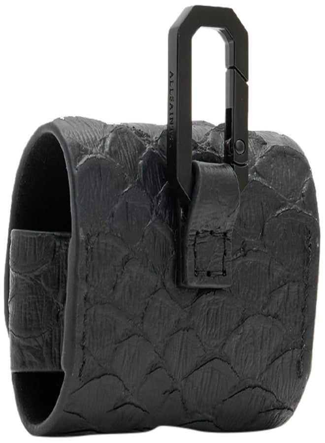 AllSaints AIRPOD Snake CASE, Black - Image 4