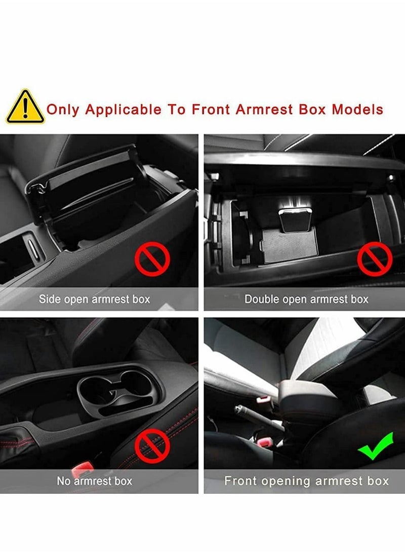 Y&D - Car Net Pocket, Large Capacity Storage Bag Hanging Between Seats, Front Seat Handbag Holder, Suitable for Storing Wallets Mobile Phones Document Bags Tissues Handbags (Black) - Image 1