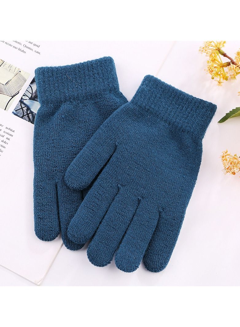 Solid Knit Gloves
