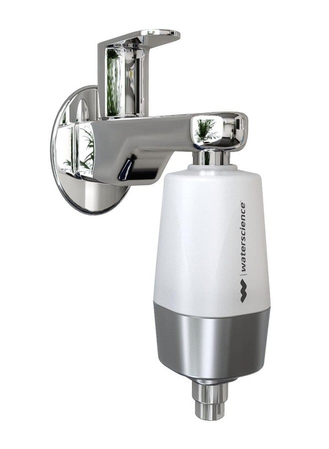 WaterScience Shower and Tap Filter for Hard water + Tap Extender for Kitchen Sink - Flexi Neck | Upto 50% Water Saving - Image 2