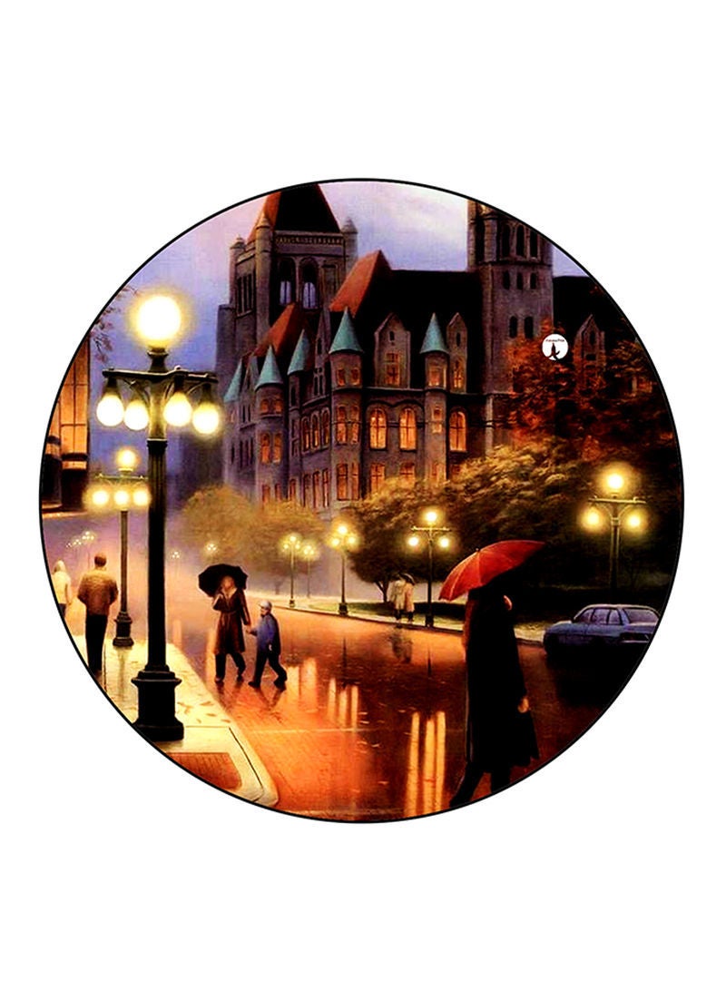 RKN A City Printed Mouse Pad Multicolour