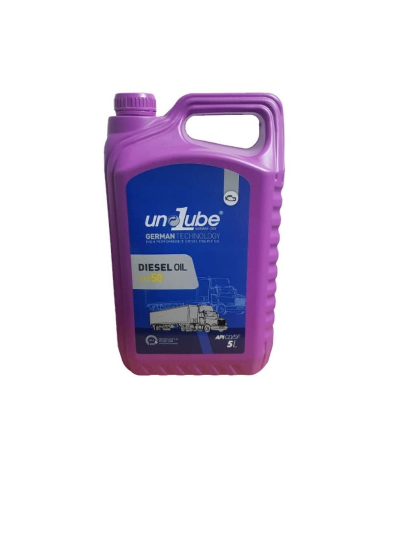 Generic High Performance Diesel Engine Oil 20W50 Engine Lubricant 5 Litre  - Image 2