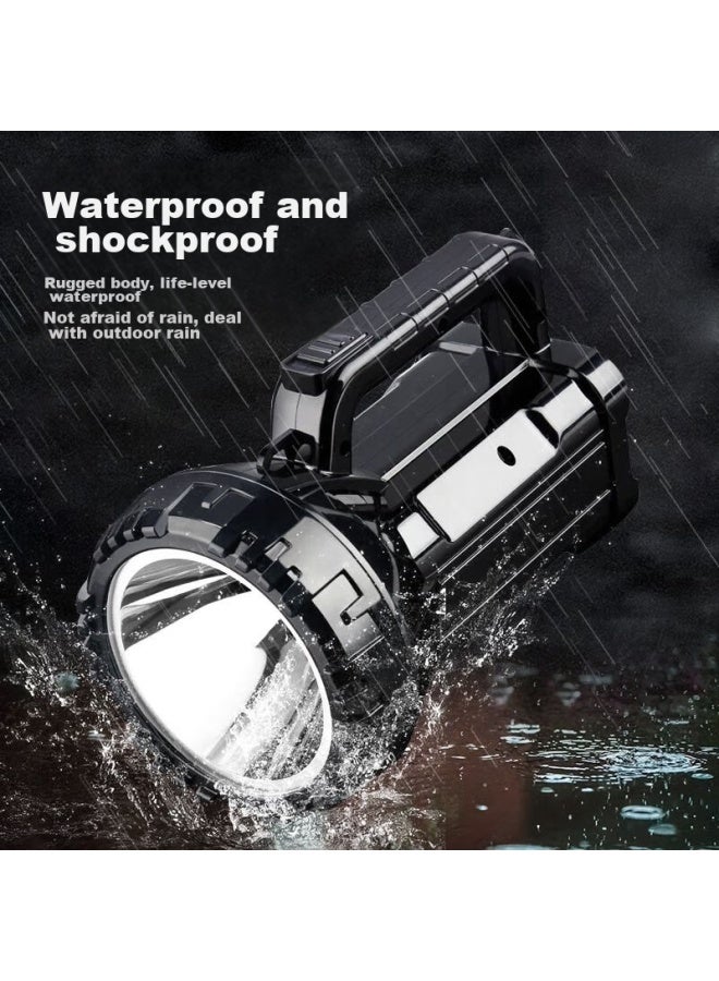 Duration power Dp Jiu Liang Led High-intensity Flashlight, Long-range Rechargeable, Household Waterproof Handheld Emergency Light Patrol Searchlight - Image 3