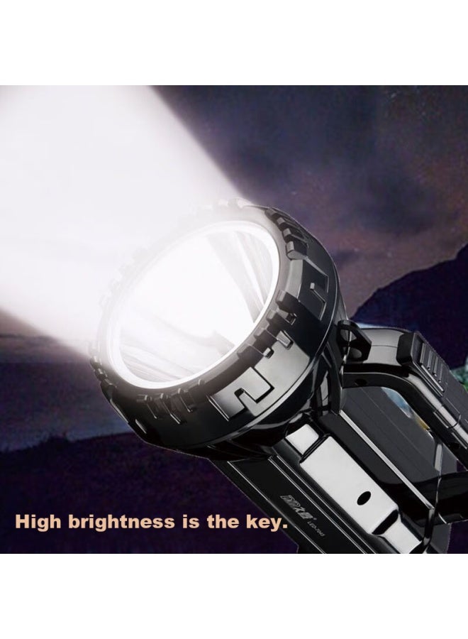 Duration power Dp Jiu Liang Led High-intensity Flashlight, Long-range Rechargeable, Household Waterproof Handheld Emergency Light Patrol Searchlight - Image 2