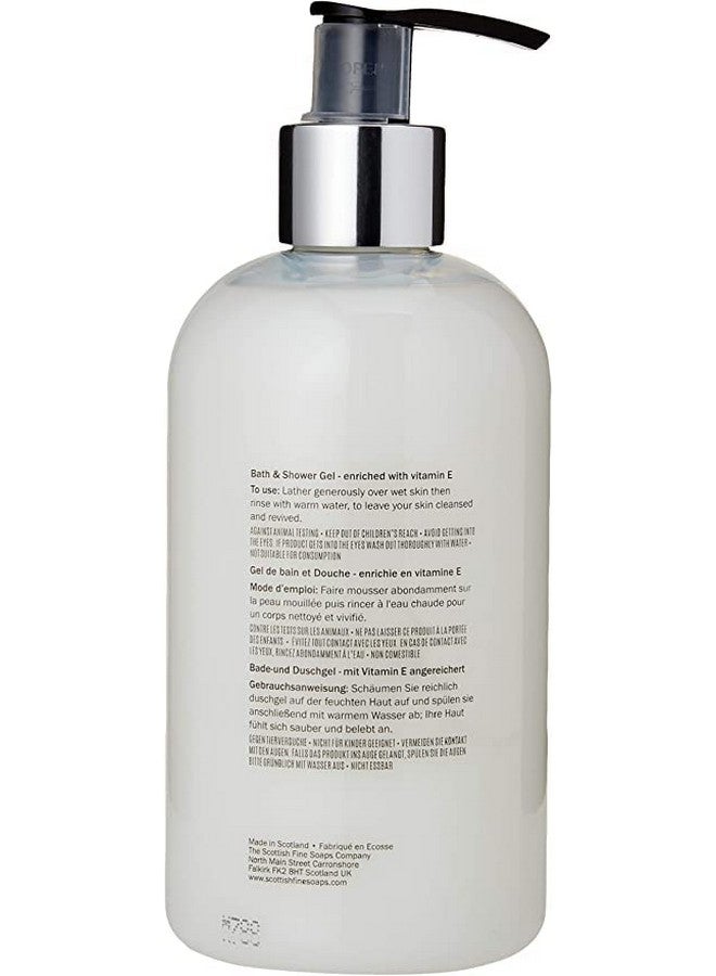 Scottish Fine Soaps Au Lait Bath & Shower Gel 300Ml Pump Bottle - Image 2