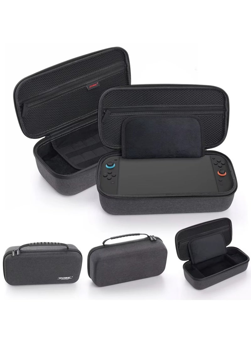 Carrying Case Compatible with Nintendo Switch 2 with 12 Games Cartridges Protective Hard Shell Travel Carrying Case Pouch for Console & Accessories  - Image 3