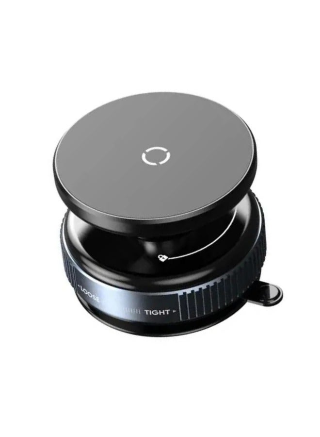 360 Rotation Vacuum Magnetic Suction Cup Phone Mount, Hands-Free Magnetic Car Phone Holder, Hands free suction cup phone holder suitable for Cars - Image 2