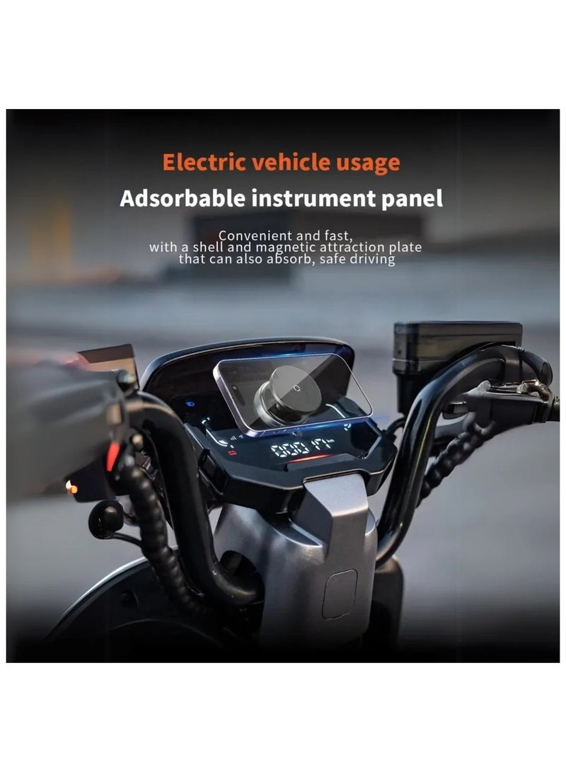 360 Rotation Vacuum Magnetic Suction Cup Phone Mount, Hands-Free Magnetic Car Phone Holder, Hands free suction cup phone holder suitable for Cars - Image 5