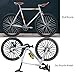 Kuasting 18 Scale Alloy Bicycle Model Road Bike Toy Cake Topper Desktop Decoration Crafts for Cycling Lovers Bike Racers Athletes Children White - Image 4