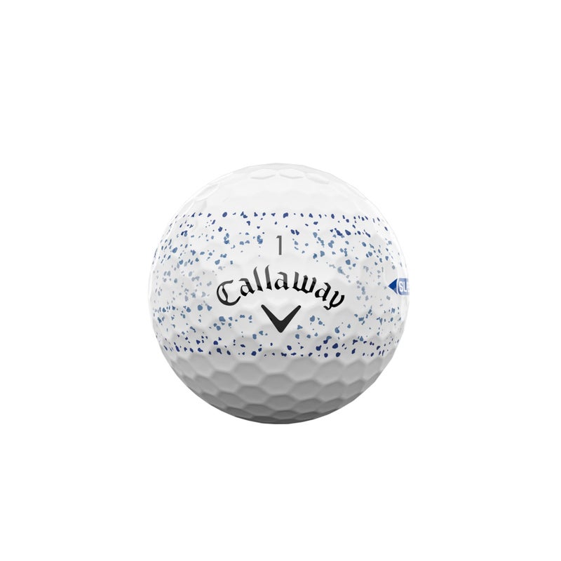 Callaway Golf Supersoft Golf Balls (2025, Blue Splatter) - Image 2