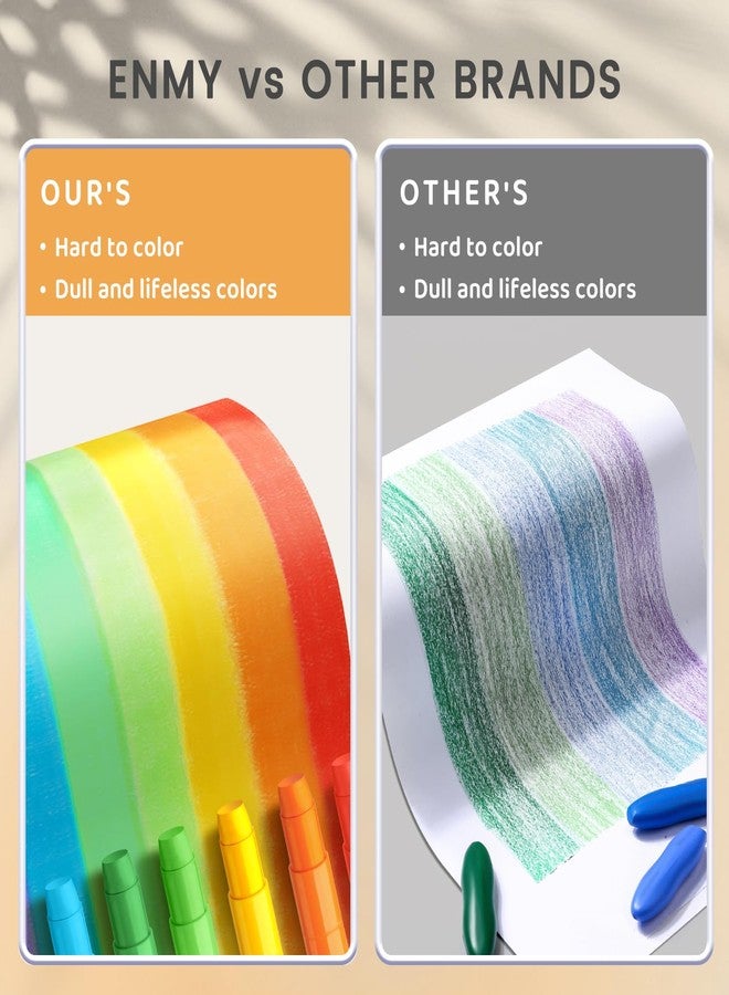 العدو مجموعة أقلام تلوين جل من إنمي، ٢٤ لونًا، قابلة لللف وغير سامة، أقلام تلوين جامبو قابلة للغسل، ذات ملمس ناعم للأطفال، سهلة التنظيف، مثالية للتلوين، مشاريع الحرف اليدوية، لوازم فنية وهدايا - Image 4