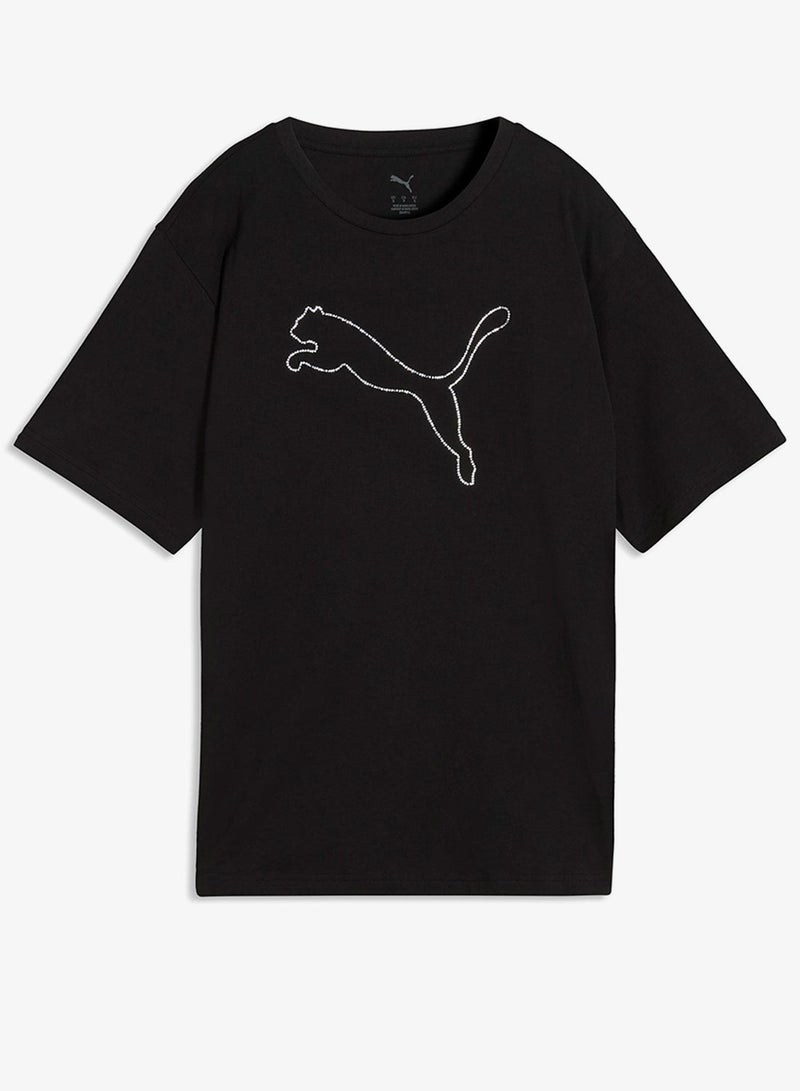 PUMA Bedazzled Relaxed T-Shirt - Image 4