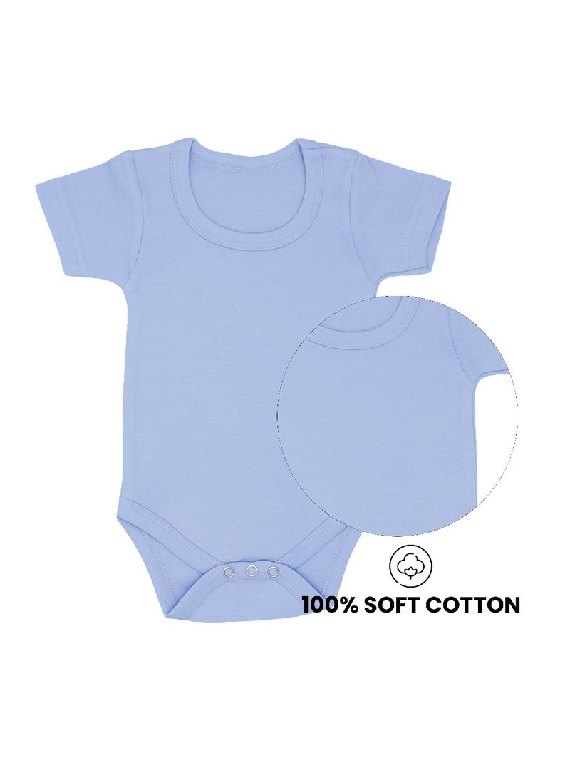 PRINTSHOP4ME My First Ramadan UAE Printed Outfit - Romper for Newborn Babies - Short Sleeve Cotton Baby Romper for Baby Boys - Celebrate Baby's First Ramadan in Style  - Image 4