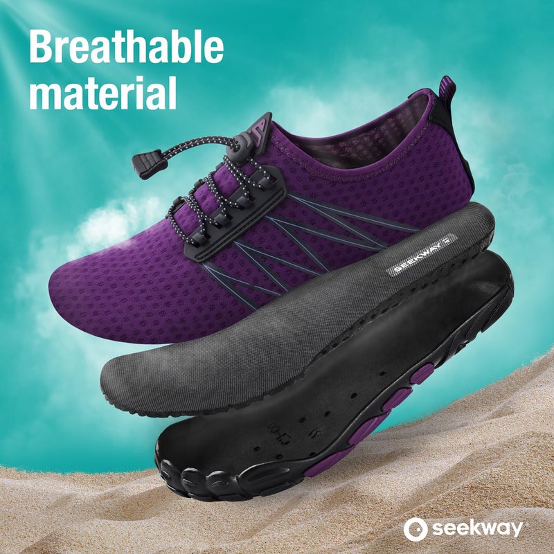 SEEKWAY Water Shoes Men Women Adult Quick-Dry Aqua Sock Barefoot for Beach Swim River Pool Lake Hiking Kayaking Surfing - Image 3