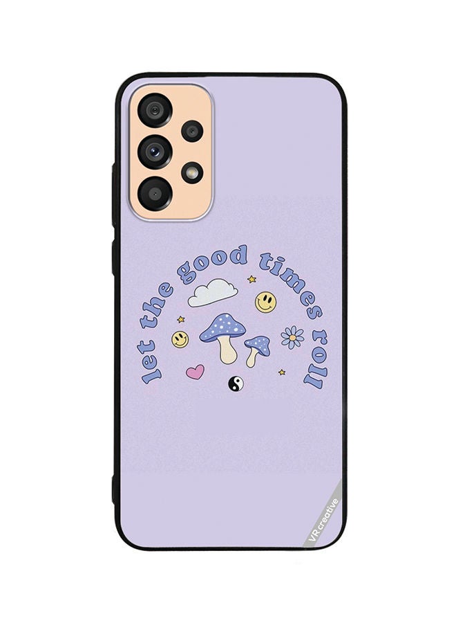 VR CREATIVE Protective Case Cover For Samsung Galaxy A72 Let The Good Ttimes Roll Design Multicolour - Image 1