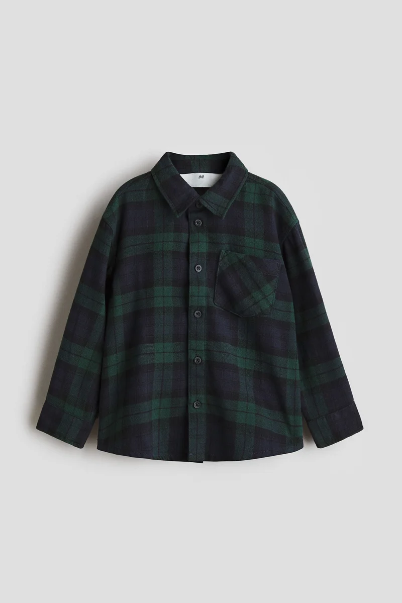 H&M Cotton flannel shirt
