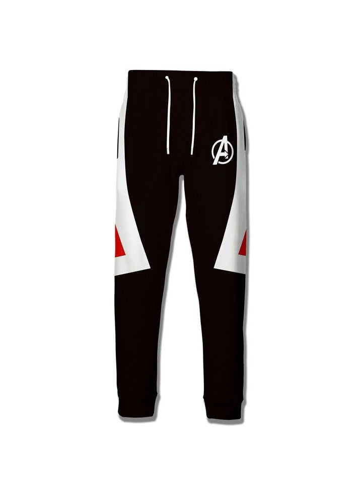 KUYING New One Piece Printed Legged Sports And Leisure Pants  - Image 1