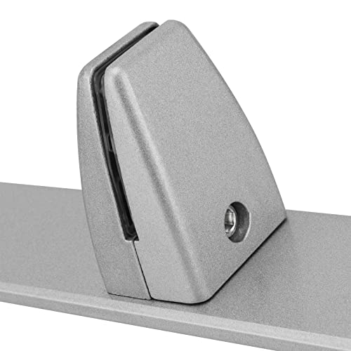 FUNSUEI 6 PCS Sneeze Guard Clamp Bracket, Desk Panel Clamp, Sneeze Guard Support Clamp with Screws, Desk Partition Clamp for Plexiglass or Acrylic Privacy Panel Partition - Image 3