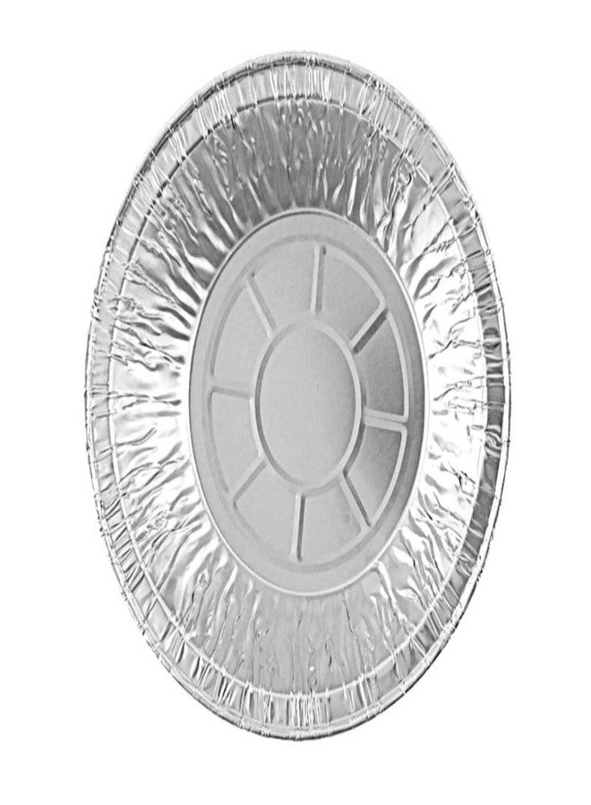 Durable Packaging 5 3/4" Aluminum Foil Deep Meat/Pot Pie Pan Tin 12 Pack - Disposable Containers (Pack of 12) - Image 3