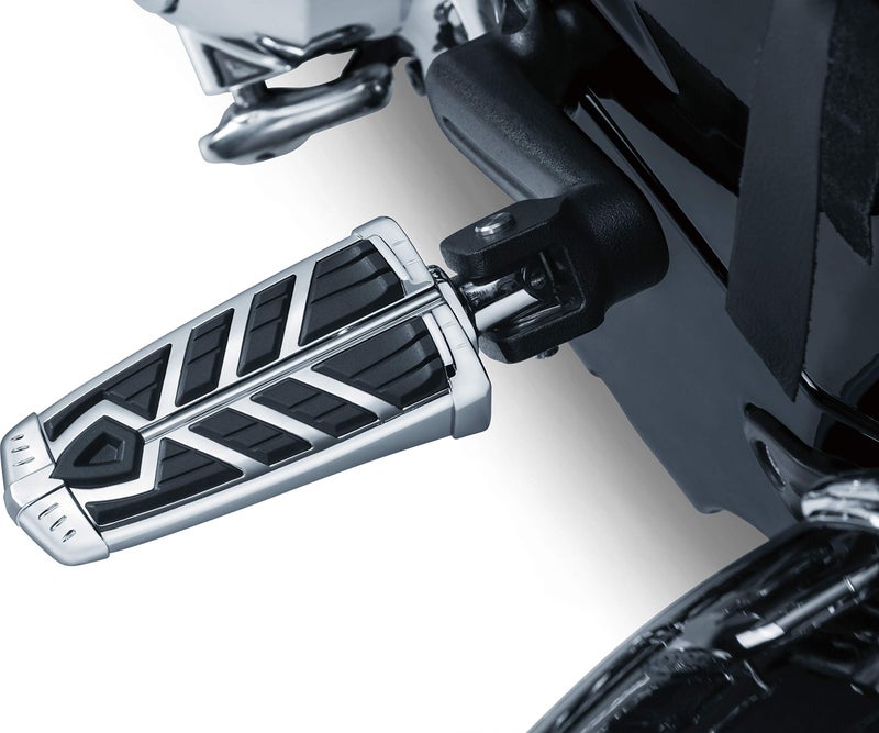 Kuryakyn 5657 Motorcycle Foot Control Component: Spear Footpegs Without Adapters, Satin Black, 1 Pair - Image 5