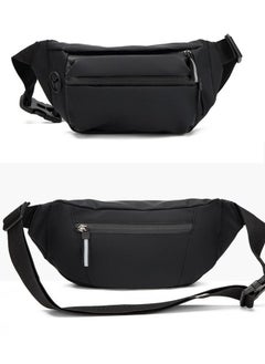 DUNISO Crossbody Fanny Pack for Women Men,Crossbody Waist Bag Belt Bag,Slim Running Belt Waist Pack,Fashion Water Resistant Waist Pouch Packs Chest Bag with Adjustable Strap for Travel Walking Running Hiking Cycling  - Image 3