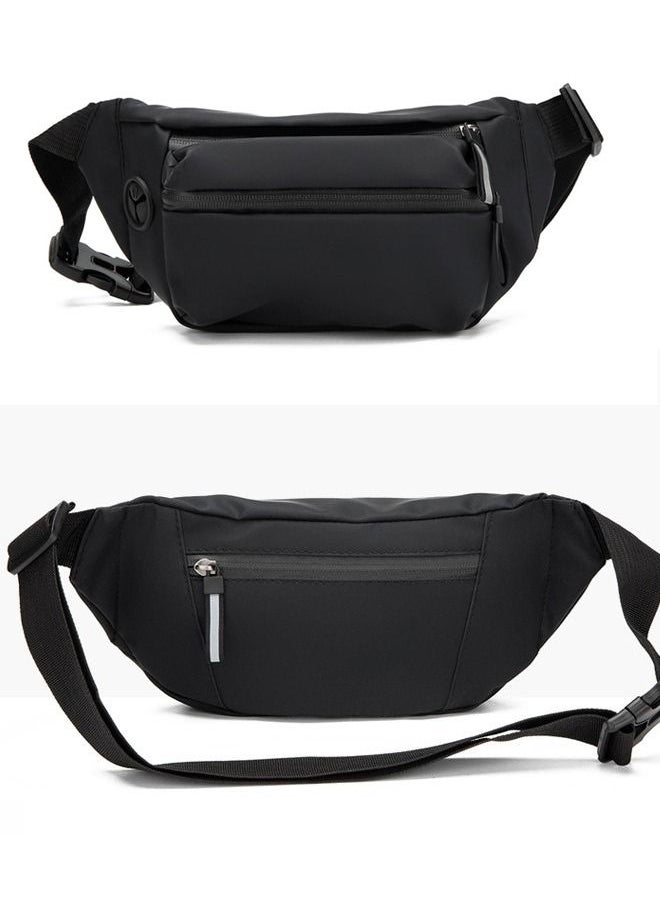 DUNISO Crossbody Fanny Pack for Women Men,Crossbody Waist Bag Belt Bag,Slim Running Belt Waist Pack,Fashion Water Resistant Waist Pouch Packs Chest Bag with Adjustable Strap for Travel Walking Running Hiking Cycling  - Image 3
