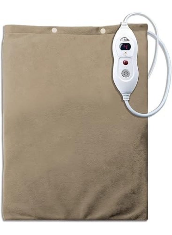 وسادة تدفئة للتخلص من الألم والعلاج الحراري – إعدادات حرارة قابلة للتعديل لراحة واسترخاء العضلات