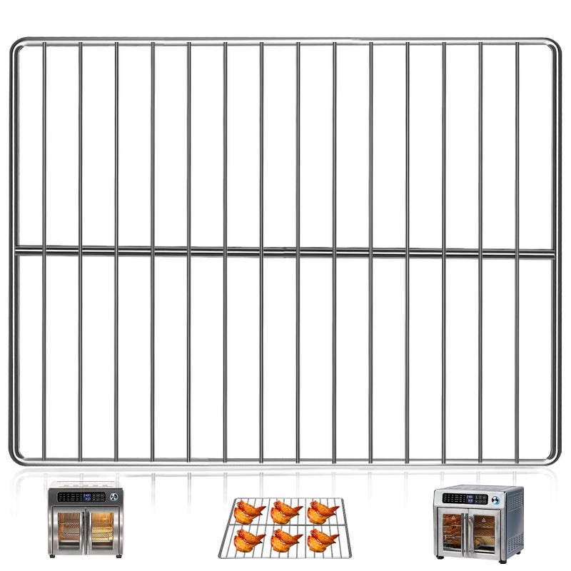 GXF Air Fryer Wire Rack for Emeril Lagasse 26 QT Extra Large Air Fryer, 12.5''*11.5'' Replacement Stainless Steel Air Fryer Accessories Roasting Steamer Grill Racks, For Emeril Lagasse 26 QT - Image 1