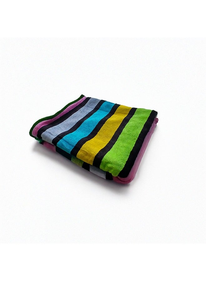 PACHA HOME Luxury 100% cotton beach towel - 95 x 175 cm for perfect comfort. - Image 3