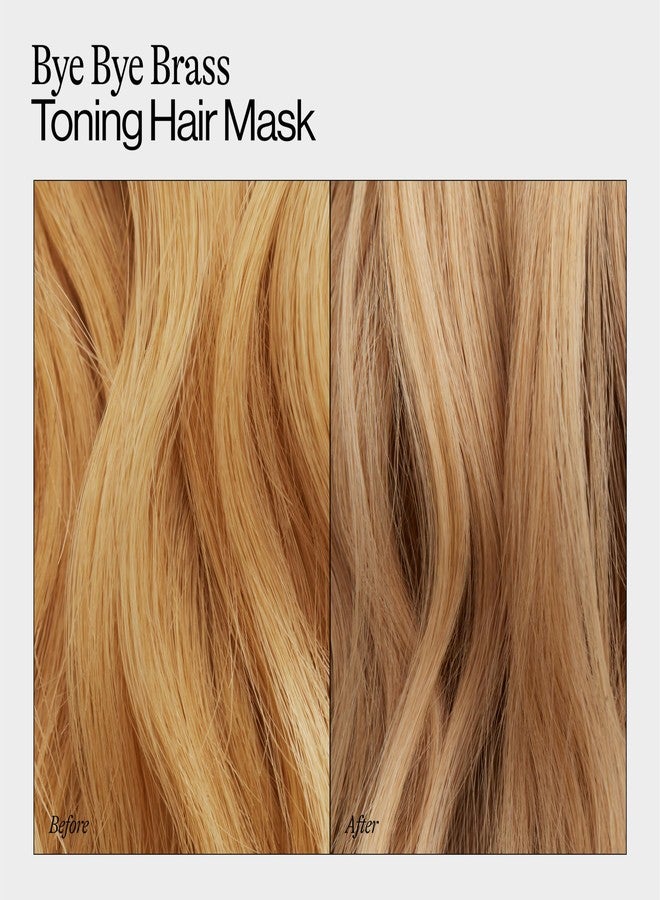 Eva NYC Toning Hair Mask - Anti-Brass Formula for Blonde, Gray + Lightened Hair - Ultra-Violet Pigment and Wild Cherry Bark to Tone and Moisturize - Neutralize Brass - Ginger Rose Scent - 8.4 fl oz - Image 2