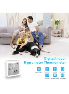 Tuya Smart WiFi Temperature and Humidity Sensor With Alarm Room