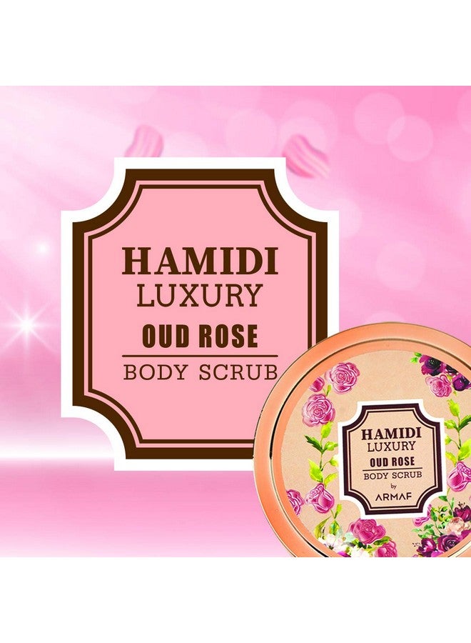 HAMIDI سكر جسم هيميدي الفاخر للنساء برائحة العود والورد 250 مل | خالي من الكحول | شعور بالانتعاش | تجديد واستعادة | ينظف وينعم البشرة - Image 2