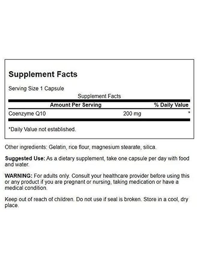 SWANSON Coq10 200 200 Milligrams 30 Capsules - Image 3