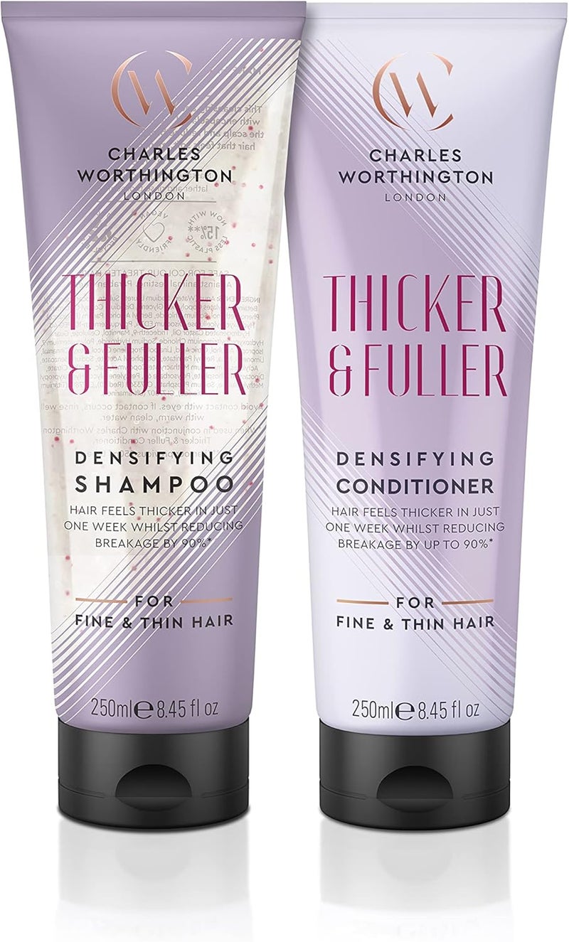 Charles Worthington Thicker and Fuller Shampoo With Conditioner