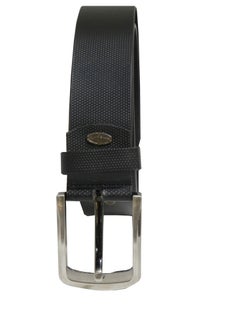 LAVERI LEATHER GENUINE LEATHER 40 MM FORMAL AND CASUAL BLACK BELT FOR MENS  - Image 4