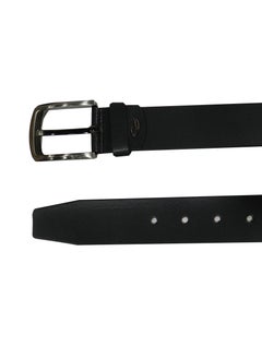 LAVERI LEATHER GENUINE LEATHER 40 MM FORMAL AND CASUAL BLACK BELT FOR MENS  - Image 5