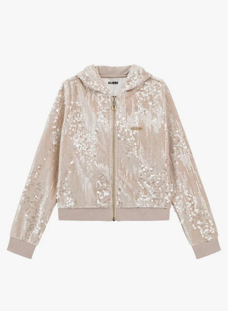 GUESS Kids Sequins sweatshirt Girls