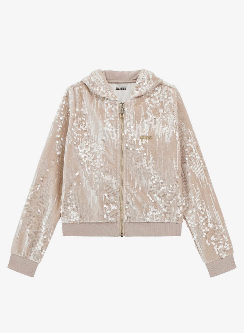 GUESS Kids Sequins sweatshirt Girls - Image 1