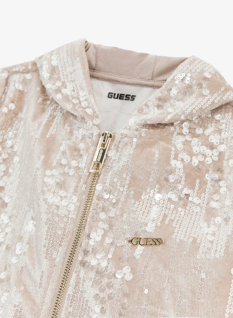 GUESS Kids Sequins sweatshirt Girls - Image 3