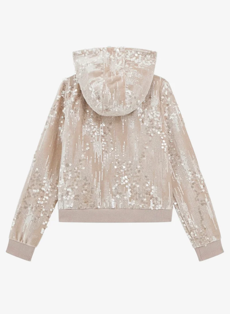 GUESS Kids Sequins sweatshirt Girls