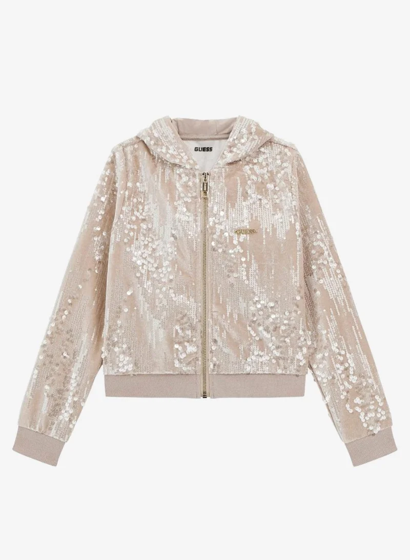 GUESS Kids Sequins sweatshirt Girls
