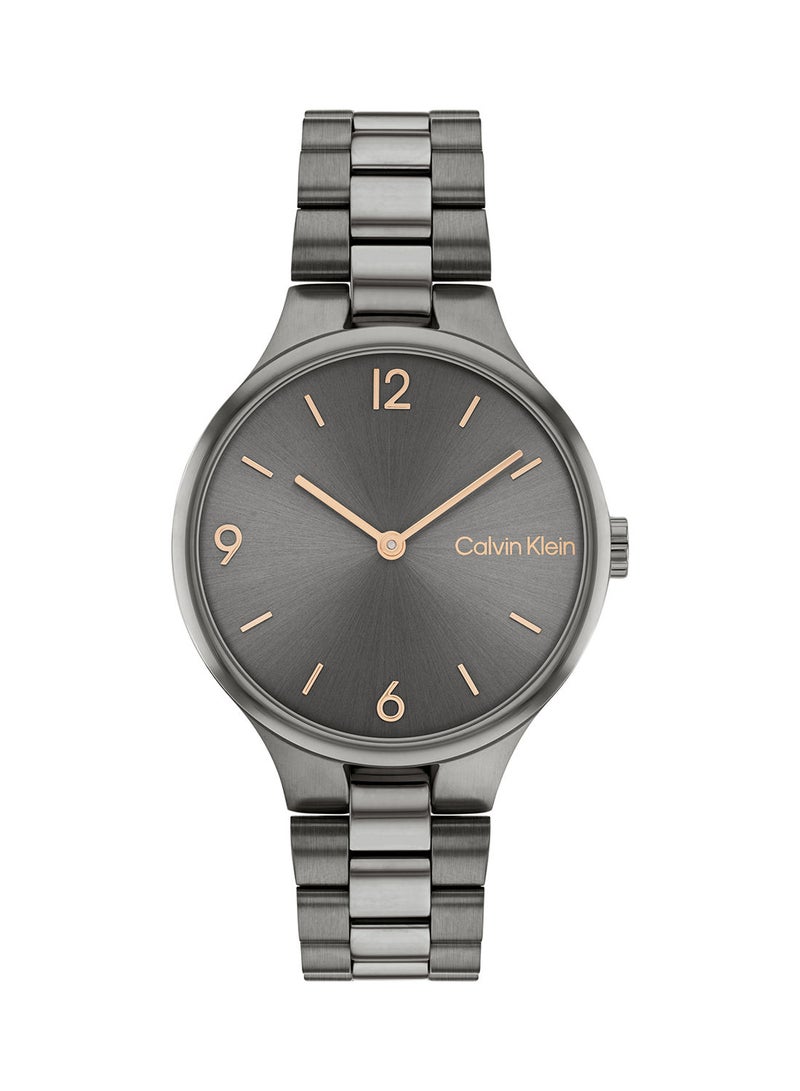 CALVIN KLEIN Analog Round Waterproof  Wrist Watch With Stainless Steel 25200130 - Image 2