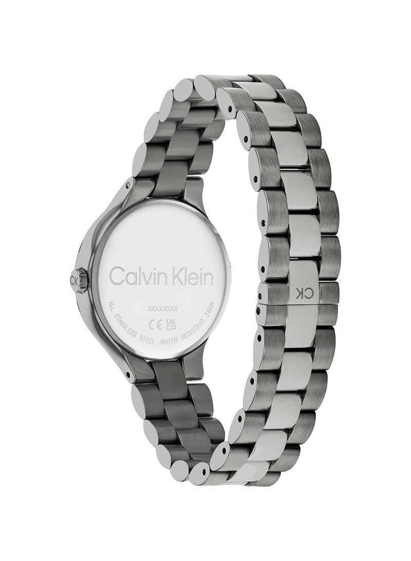 CALVIN KLEIN Analog Round Waterproof  Wrist Watch With Stainless Steel 25200130 - Image 3