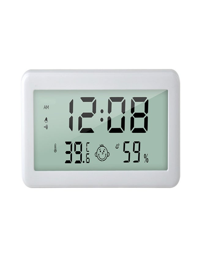 Digital Indoor Thermometer Hygrometer Home Accurate LCD Temperature Humidity Gauge Monitor with Time/Date Display Comfort Indicator Support Alarm Clock and Chime Function ℃/℉ Switchable for Home - Image 5