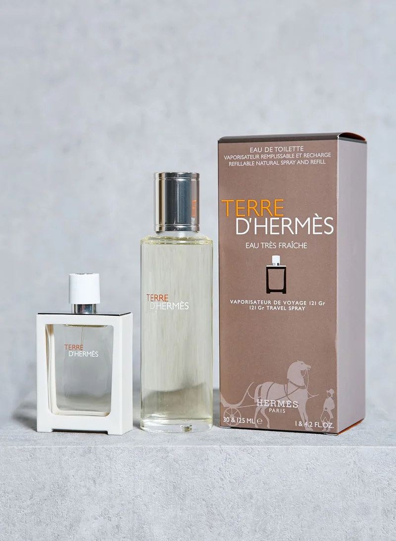 HERMES Terre D'Tres Fraiche 125Ml +30Ml Edt