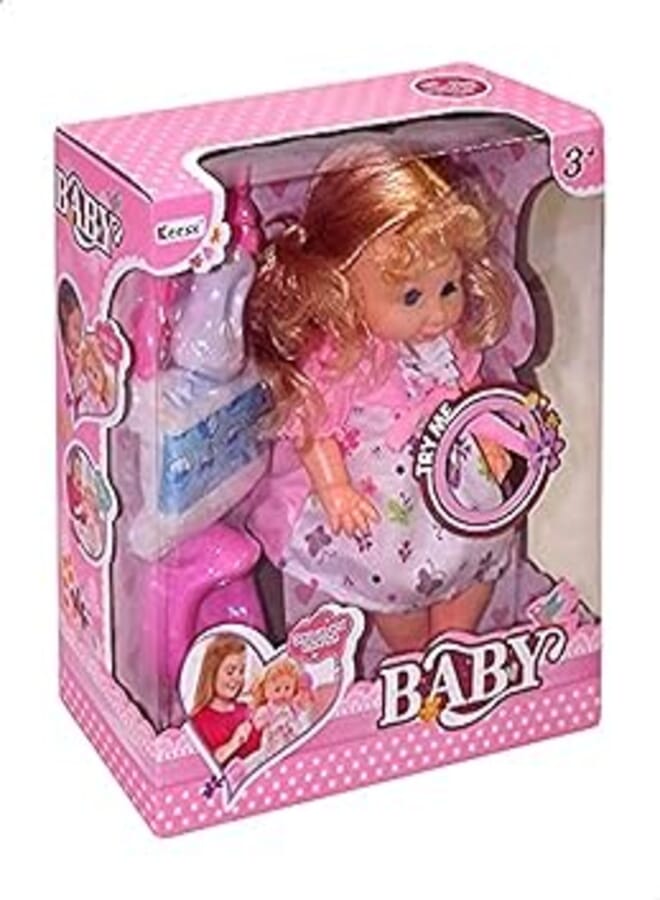 Keess Baby Doll with Accessories