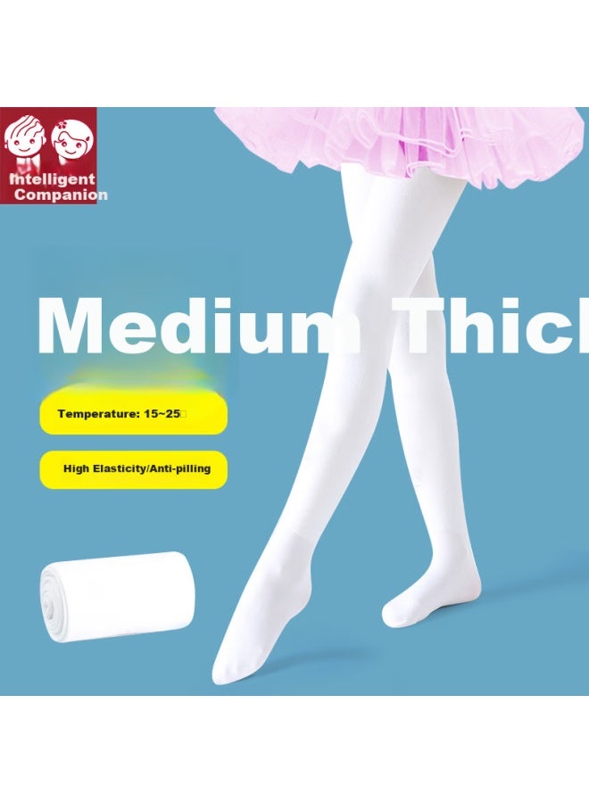 Smart Friends Zhiyou Children's Tights, Spring Autumn Summer Thin Style, Girls' Leggings, Baby Dance Socks, Girls' Stockings - Image 1