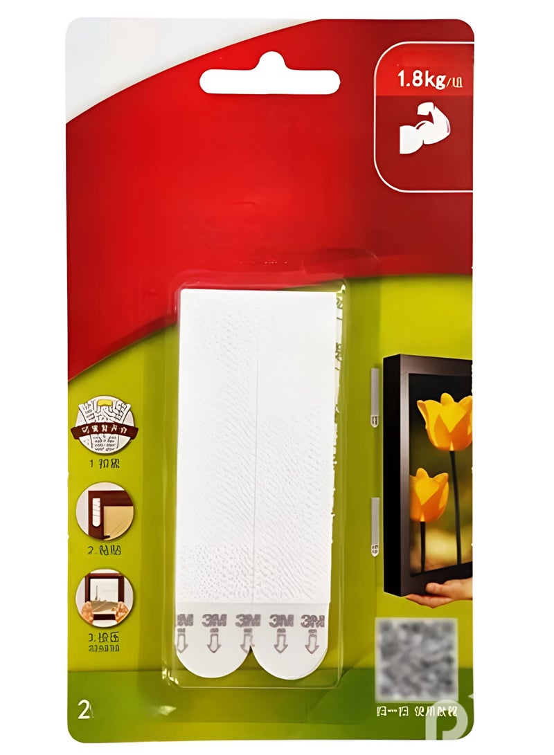 اليسا مجموعة من 2 شريط تعليق للصور الكبيرة بدون أضرار - Image 1