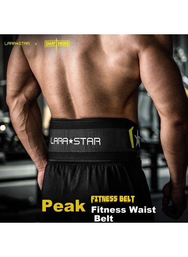 LAURASTAR Laura Star Peak Series Fitness Waist Belt Men's Deadlift Squat Exercise Power Training Weightlifting Waist Belt - Image 1